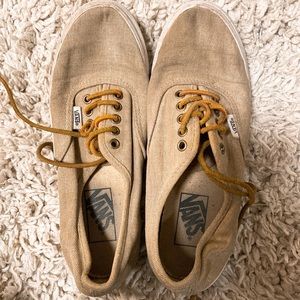 Tan Vans Leather Laces